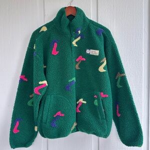 PARKS PROJECT Dancing Shrooms Teddy Pullover
Size Medium